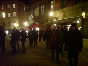 Några av vandrarna